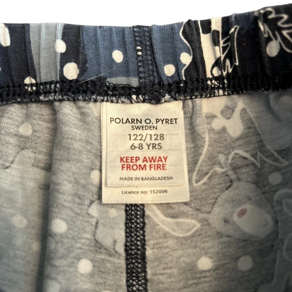 Polarn O. Pyret Boys Pajama Pants Sweden Bundle of 2 6-8 Yrs 8-10 Yrs Forest